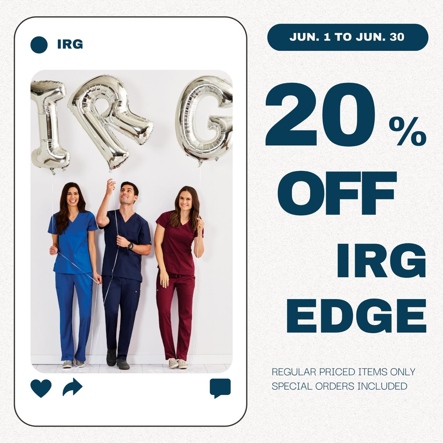 20% Off IRG Edge