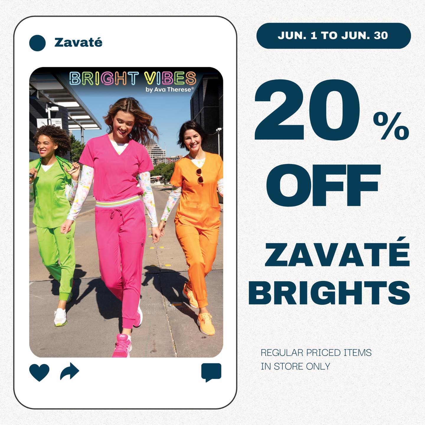20% Off Zavate Brights